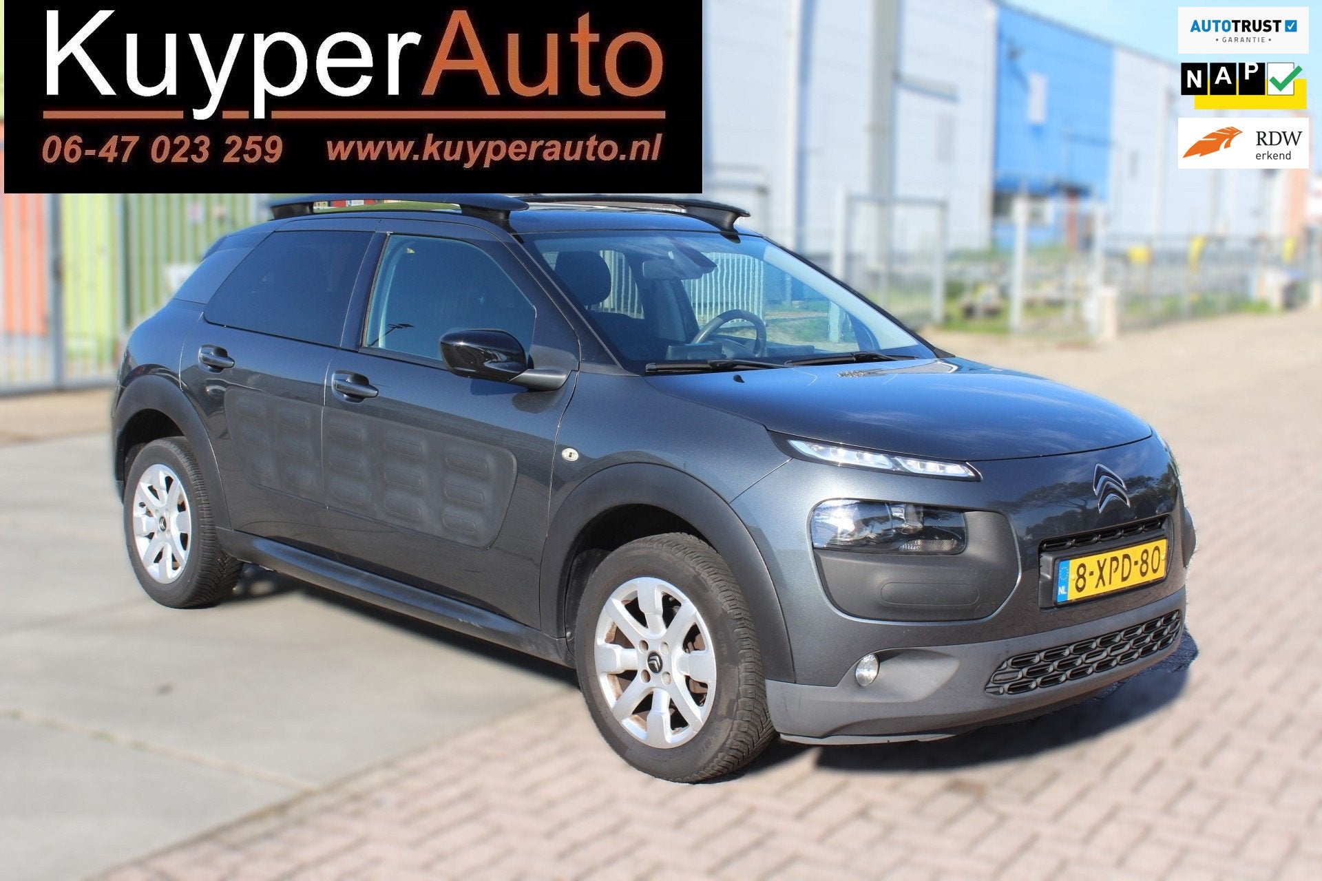 Citroen C4 Cactus 1.2 e-VTi Feel automaat distr, recent goed, Auto's, 82 pk, 23 km/l, Origineel Nederlands, 3 cilinders