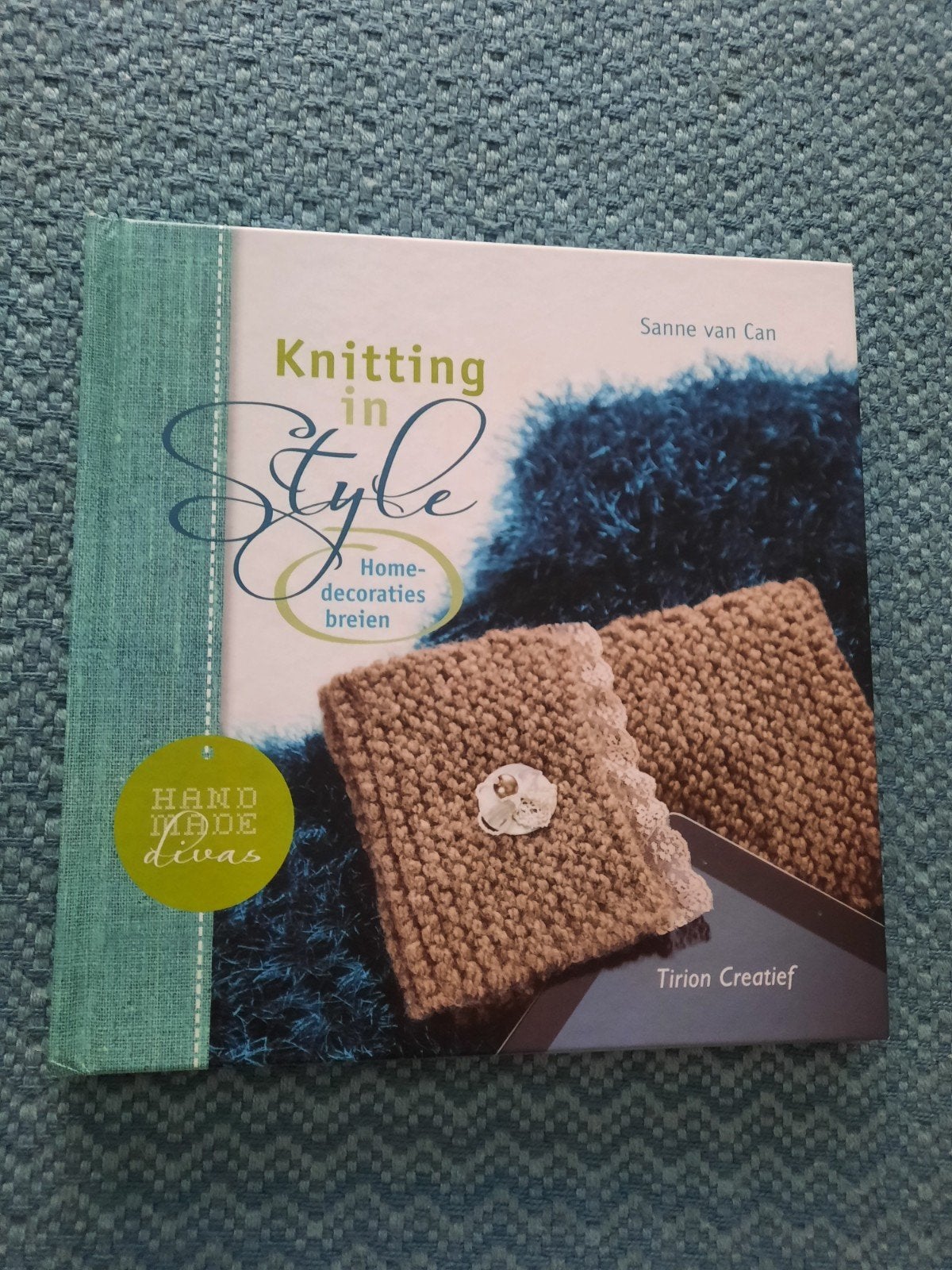 Knitting in Style: Home-decoraties breien - Sanne van Can, Boeken, Ophalen of Verzenden