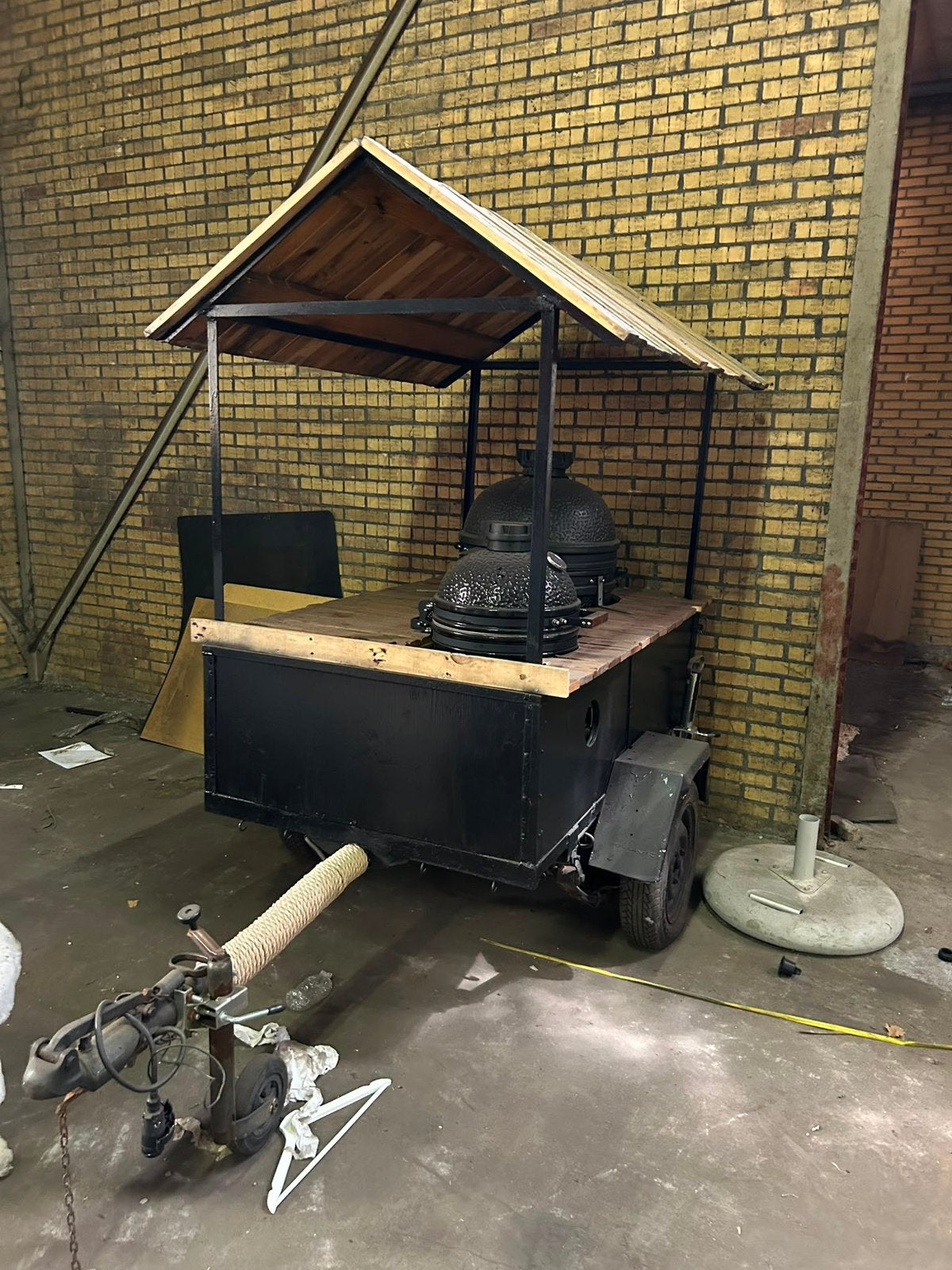 Supergave aanhanger (zonder de 2 BBQ’s), Ophalen of Verzenden, Gebruikt