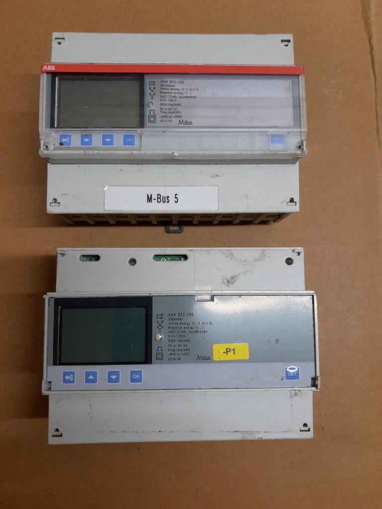 ABB DBB 23002  Electricity meter / Messwandlerzähler, Hobby en Vrije tijd, Elektronica-componenten, Ophalen of Verzenden