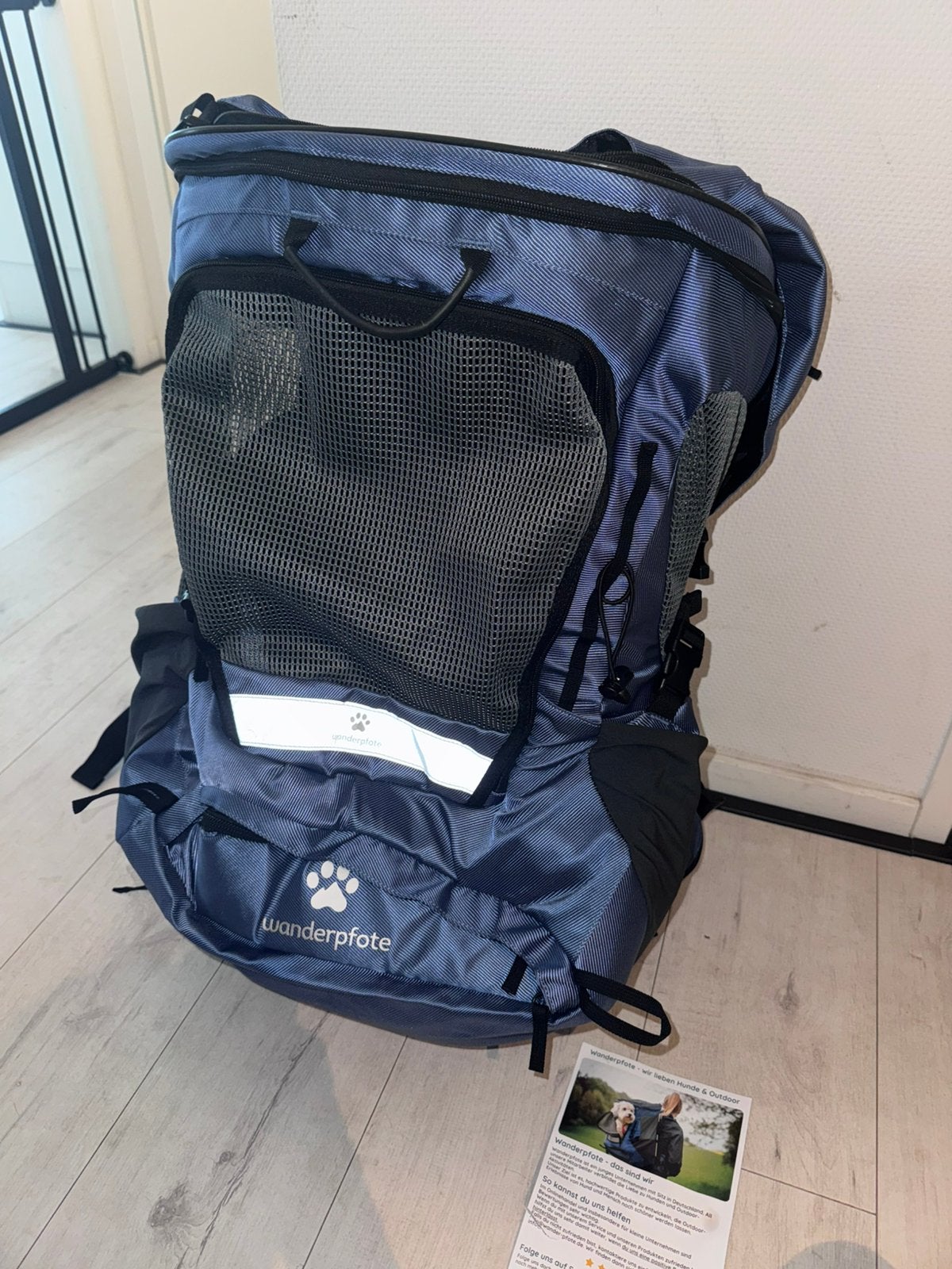 Wanderpfote hiking backpack for dogs, Ophalen, Nieuw