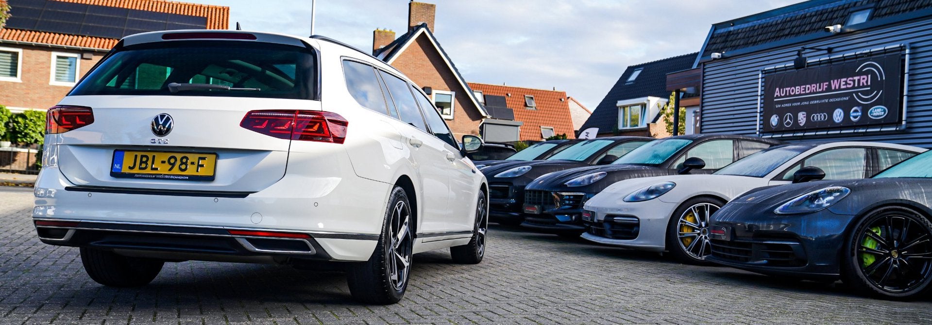 Volkswagen Passat Variant 1.4 TSI PHEV GTE Business | Panora, Auto's, Dealer onderhouden, Stof, Gebruikt, Plug-in hybride