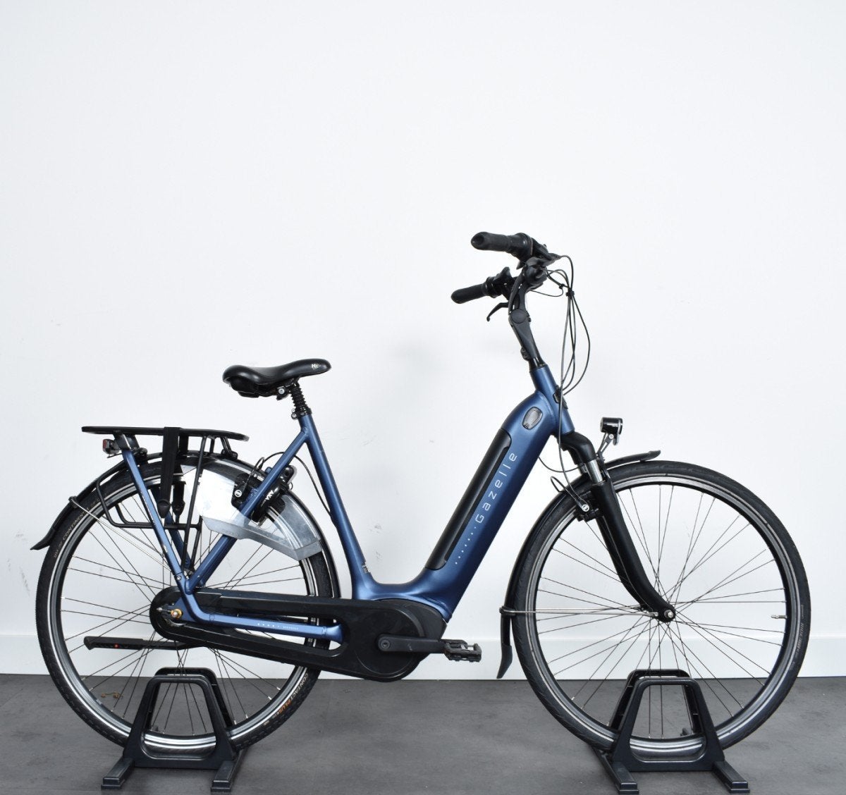 GAZELLE Grenoble C7+ HMB Dames Saturn Blue Mat 57cm, Fietsen en Brommers, Ophalen, Gebruikt, -, -