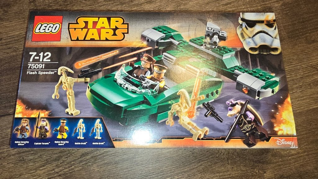 LEGO 75091 – Flash Speeder, Kinderen en Baby's, Speelgoed | Duplo en Lego, Ophalen of Verzenden, Nieuw