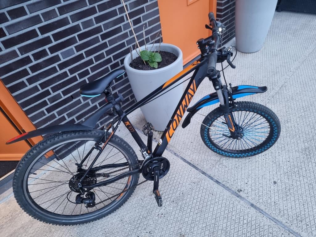 Conway Mountainbike - Zwart/Oranje, Fietsen en Brommers, Ophalen of Verzenden