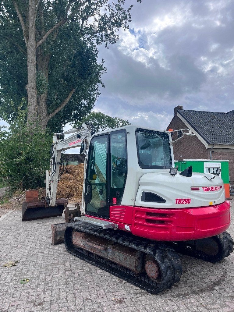 Takeuchi TB 290 (bj 2017), Graafmachine
