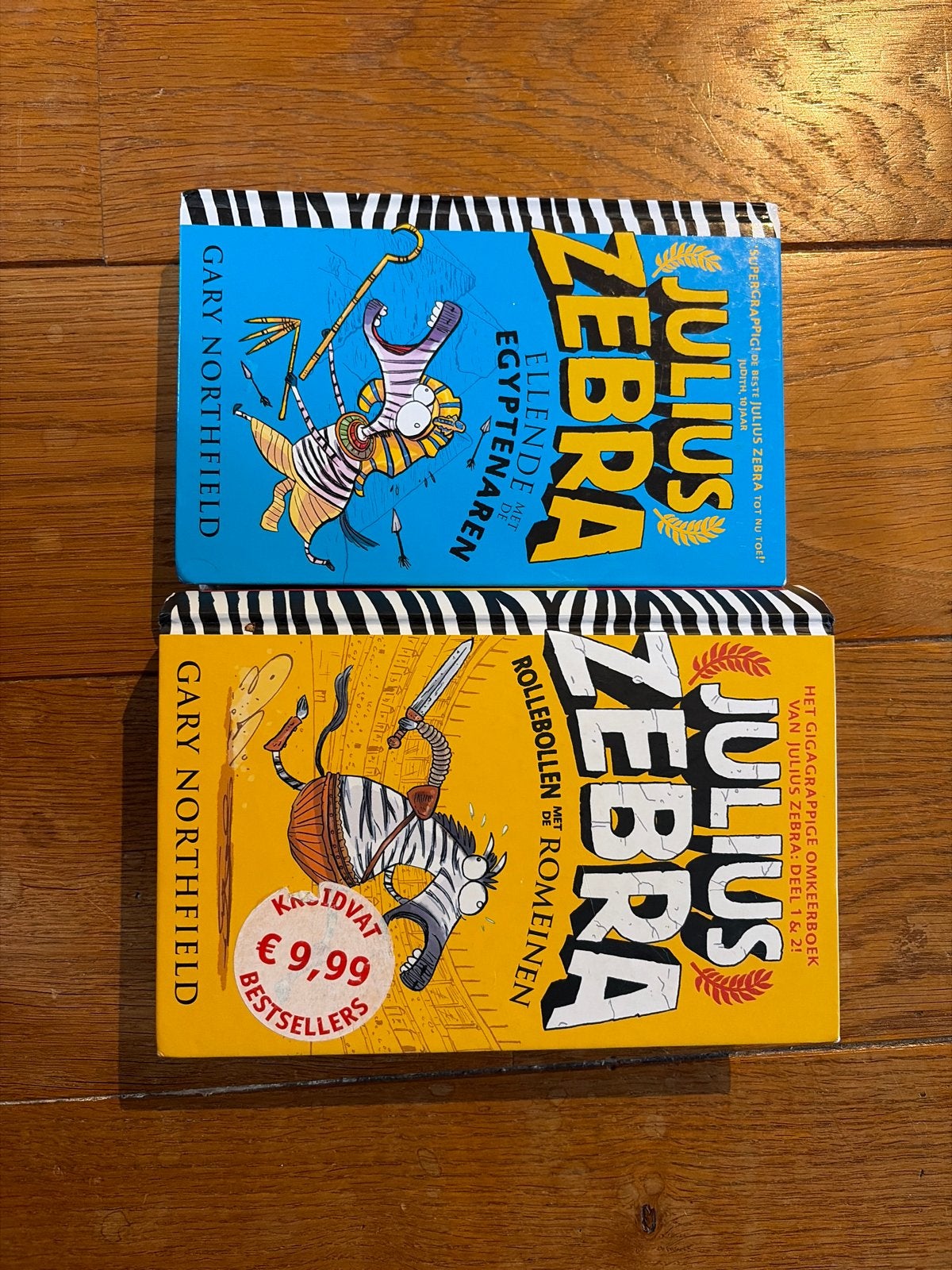 Julius Zebra Boeken: Ellende met de Egyptenaren & Rollebolle, Ophalen, Zo goed als nieuw, Fictie