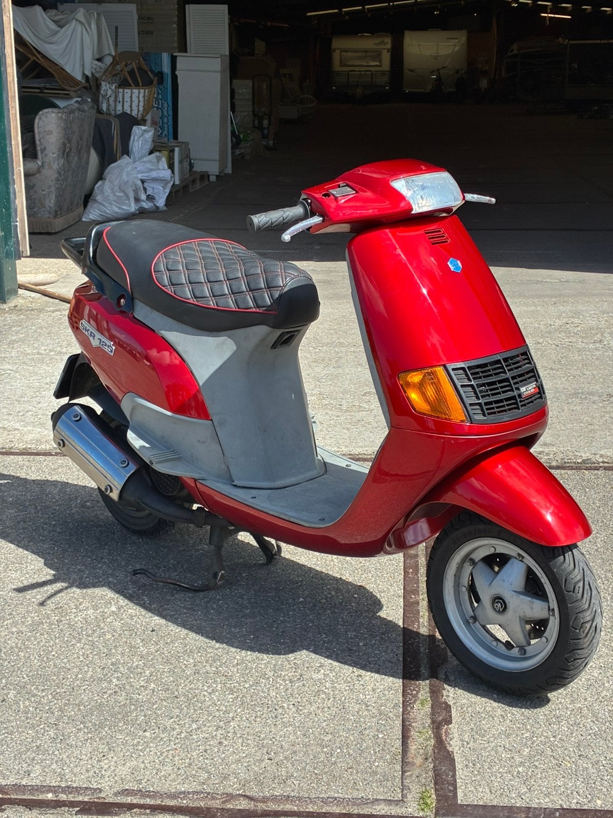 Piaggio Skipper 172cc A1  evt teruil tegen rib 310/270 25pk+, Fietsen en Brommers, Scooters | Piaggio, Ophalen, Tweetakt, Overige modellen