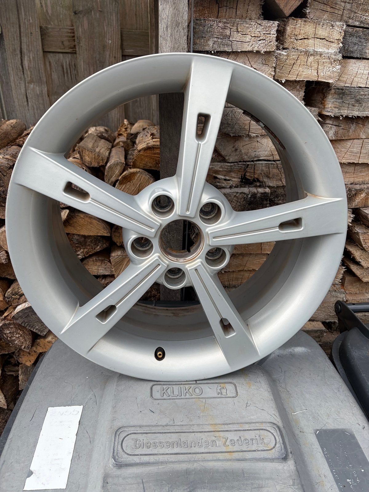 4x 17 inch velg - Gebruikt zonder schade, Ophalen, Gebruikt, 17 inch, Velg(en)