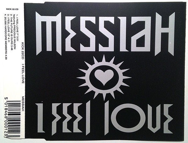 MESSIAH CD SINGLE I FEEL LOVE, Ophalen of Verzenden, Zo goed als nieuw, Pop