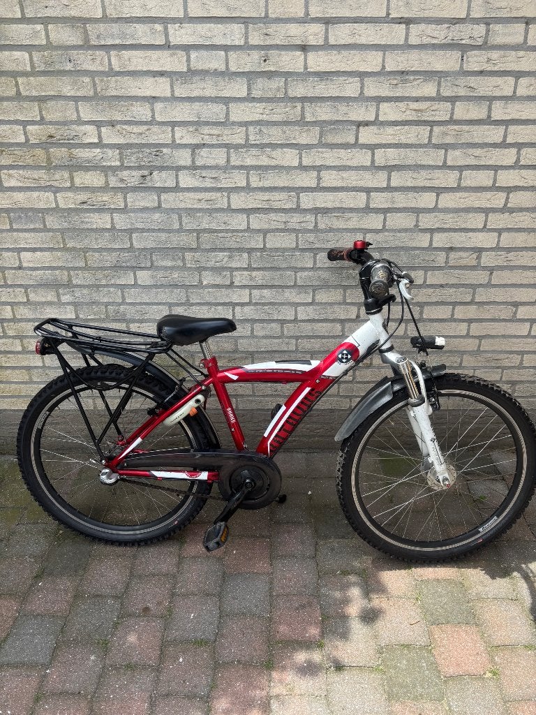 24 inch Batavus Snake fiets met 3 versnellingen, Ophalen, Terugtraprem, Versnellingen, Batavus.