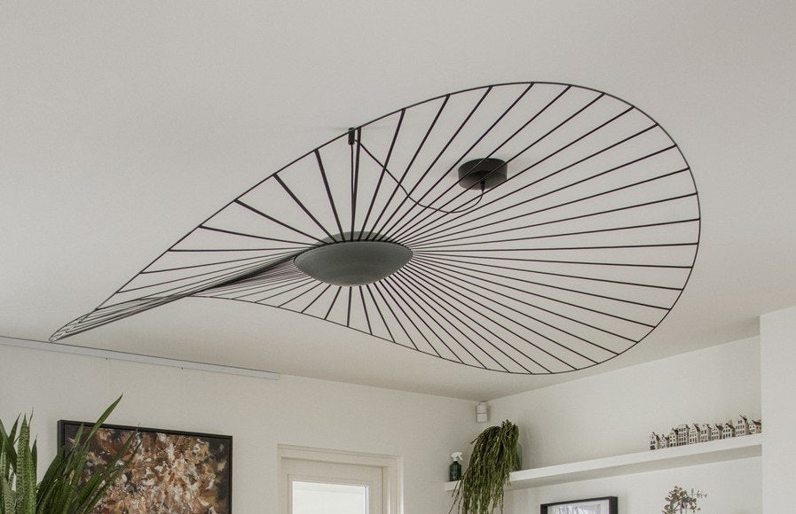 Vertigo Nova LED hanglamp 190 cm XL zwart - Petite Friture, Huis en Inrichting, Ophalen, Zo goed als nieuw, Glas, Overige fittingen