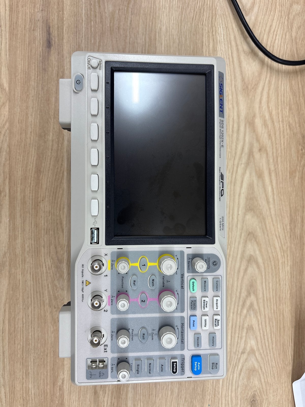 Siglent SDS1202X-E Digitale Oscilloscoop 200MHz, Ophalen of Verzenden