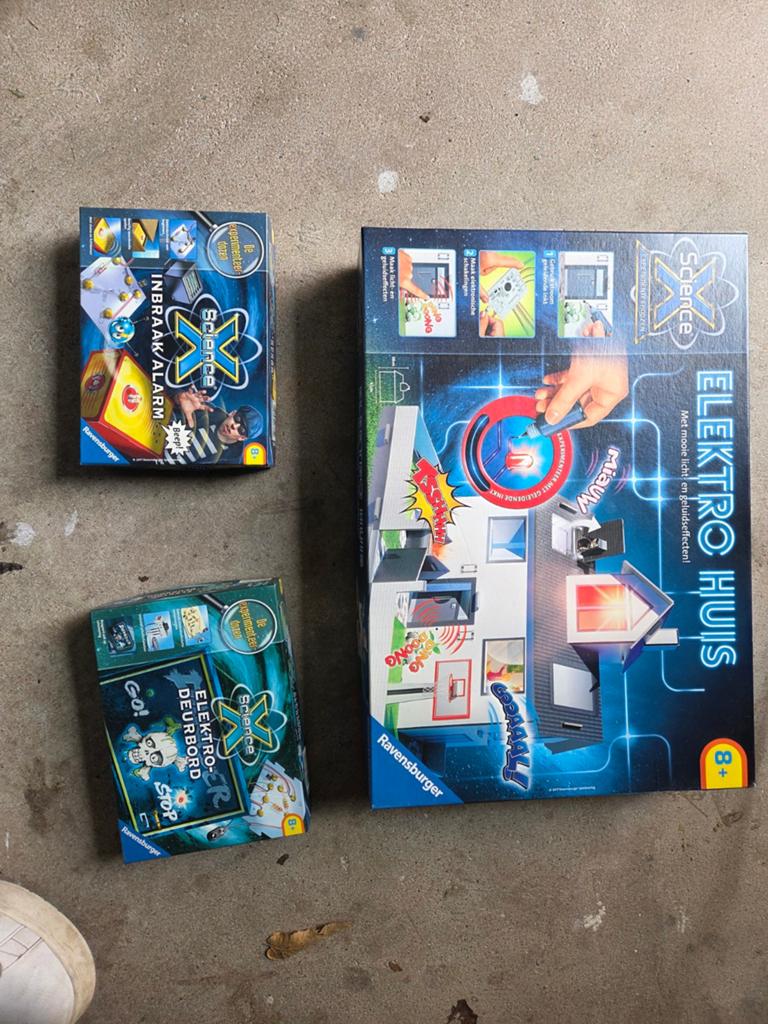 Ravensburger X Science Experimenteerdozen - 3 sets NIEUW, Ophalen of Verzenden, Nieuw, Elektronica, Met licht