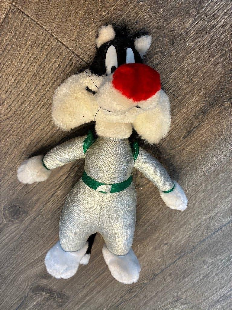 Looney Tunes - Sylvester the Cat Spaceman pluche, Overige merken, Overige karakters, Overige typen, Ophalen of Verzenden