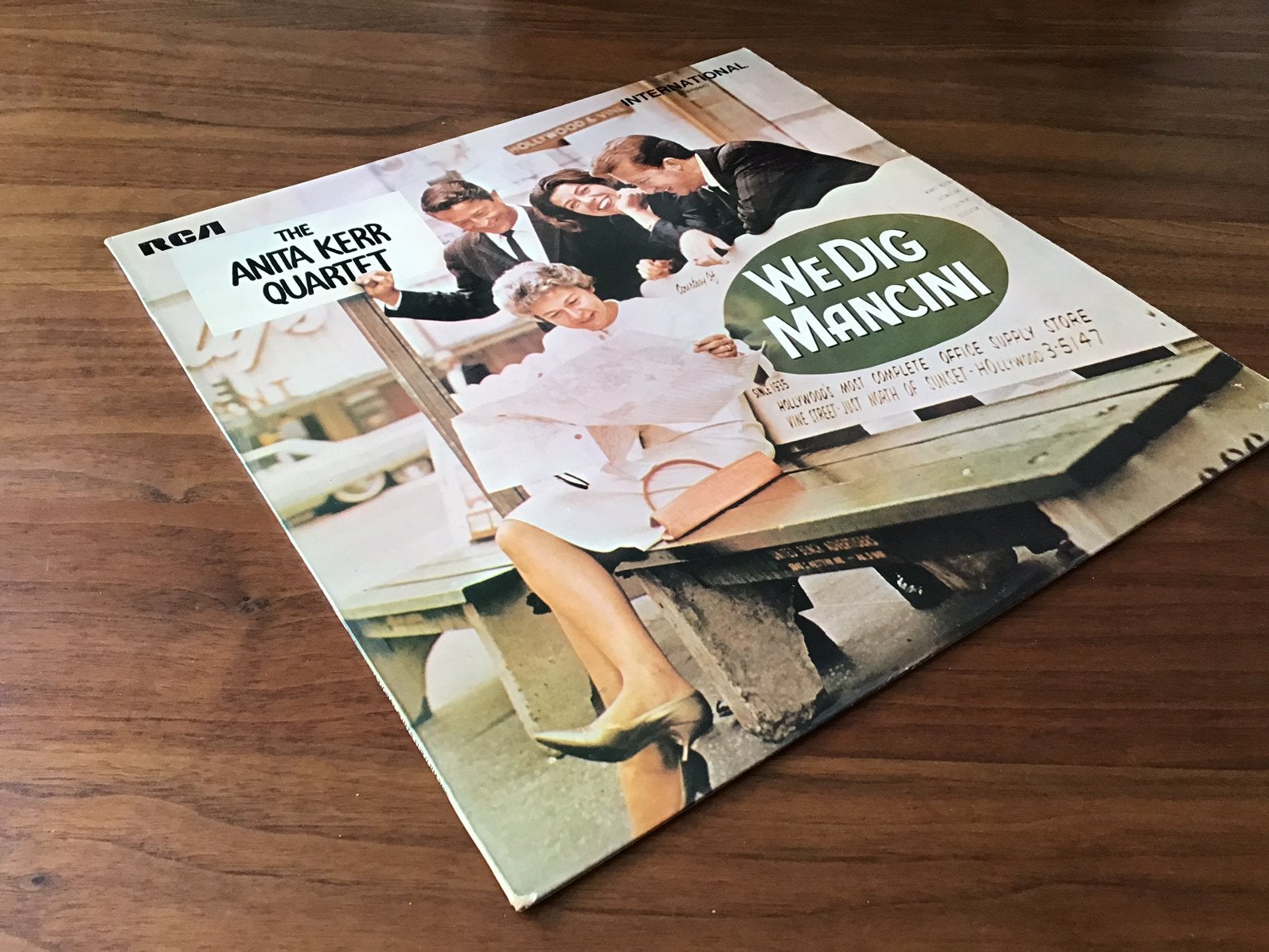 LP ANITA KERR QUARTET, WE DIG MANCINI, CAMDEN INTS-1138, Ophalen of Verzenden, Gebruikt, 12 inch