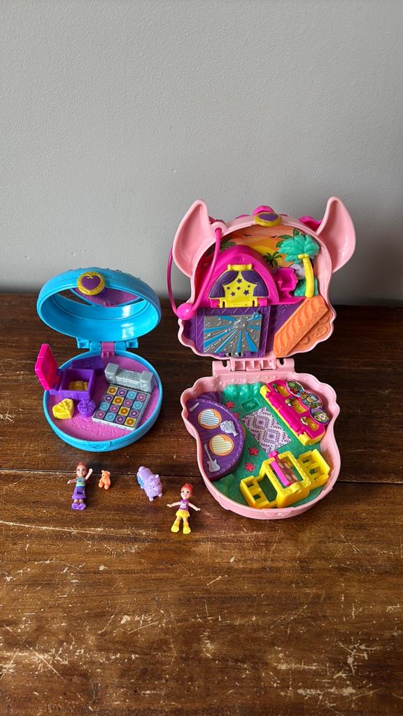 Polly Pocket Speelsets met Poppetjes, Ophalen of Verzenden, Gebruikt