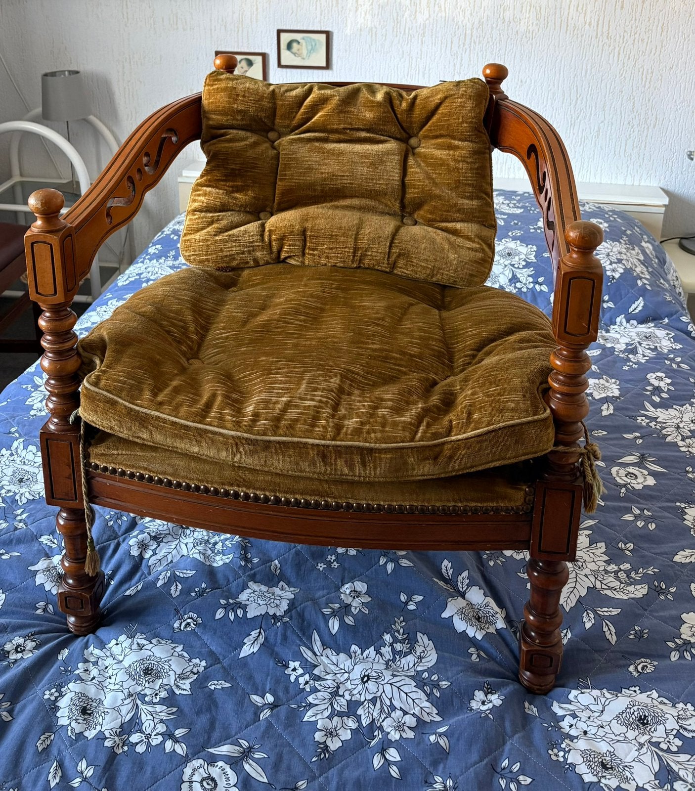 Vintage stoel Giorgetti, Ophalen