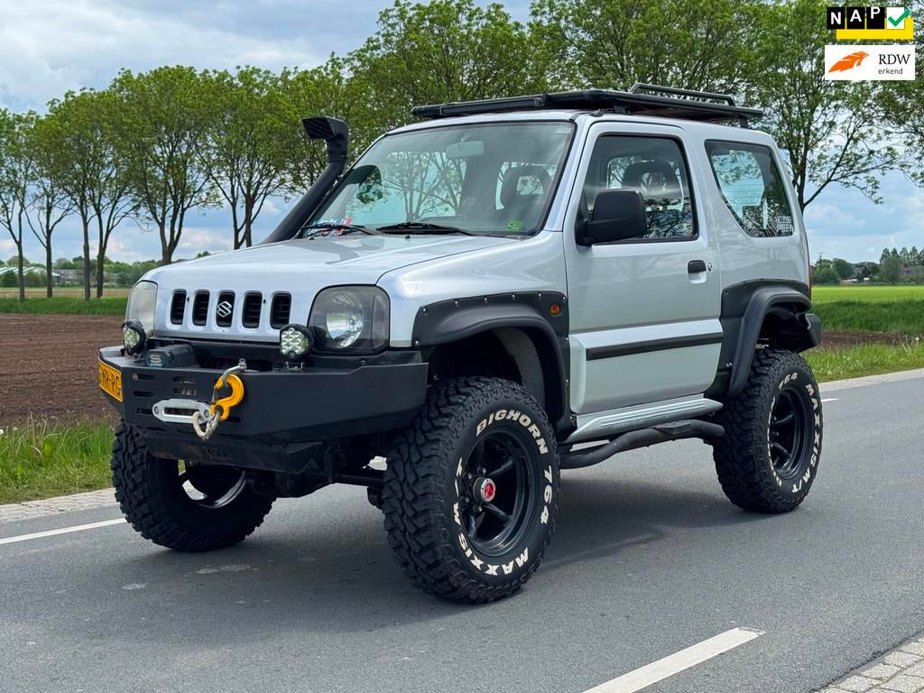 Suzuki Jimny 1.3 S-Limited 4X4 |Lier|Lift-Kit|Snorkel|, 13 km/l, Stof, Zwart, 4 cilinders