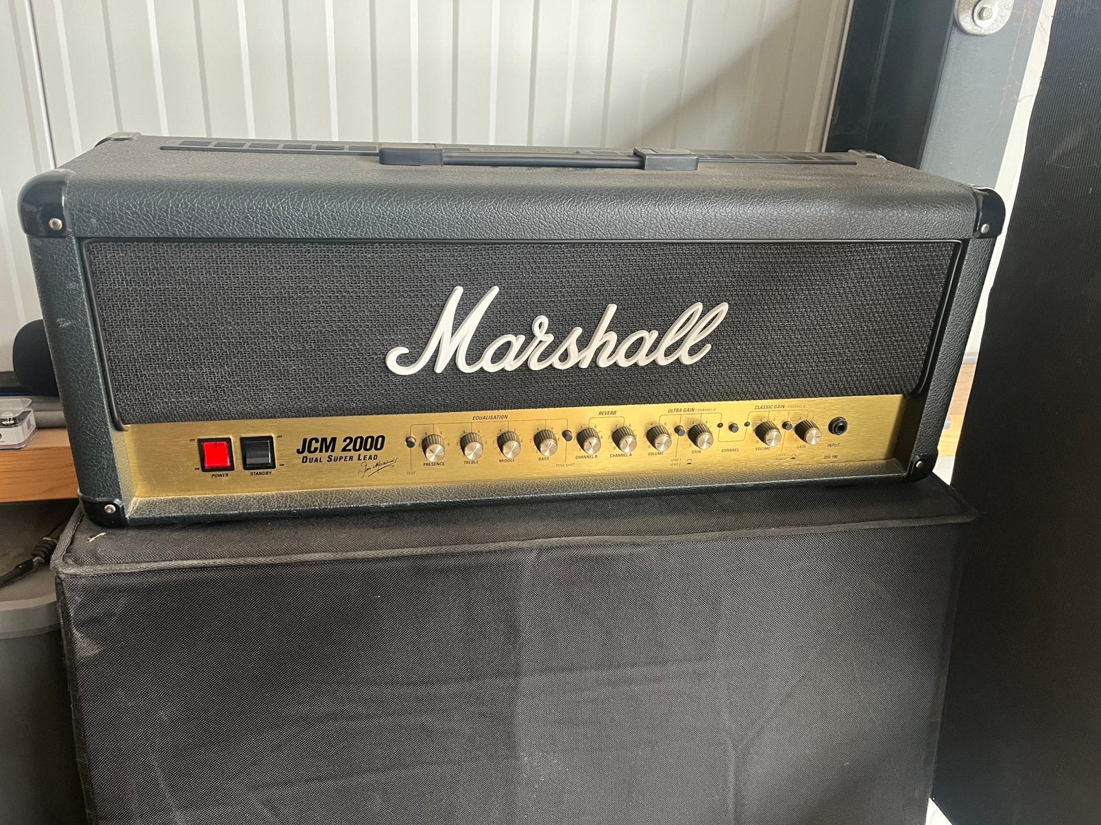 Marshall jcm2000 duals super lead, Ophalen of Verzenden, Zo goed als nieuw, 100 watt of meer