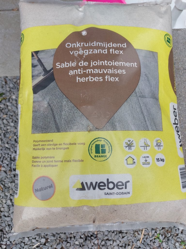 Onkruidmijdend voegzand flex, Ophalen, Nieuw, Voegzand