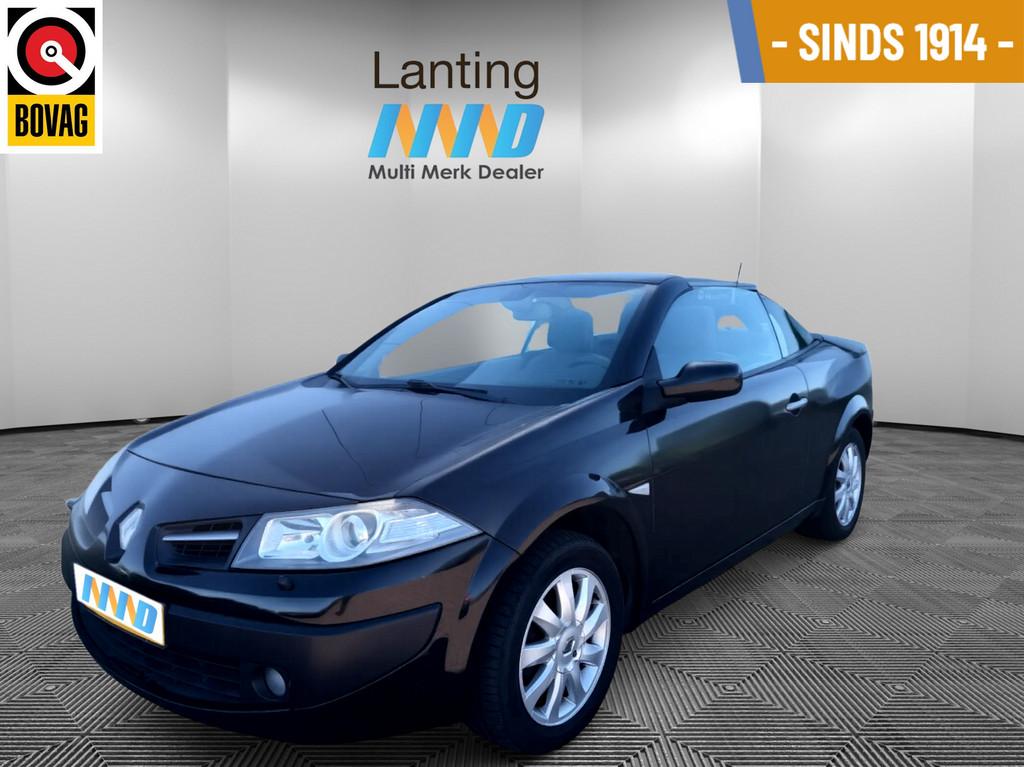 Renault Mégane Coupé-Cabriolet 1.6-16V Tech Line Automaat, Auto's, Renault, Gebruikt, 4 cilinders, 4 stoelen, Zwart