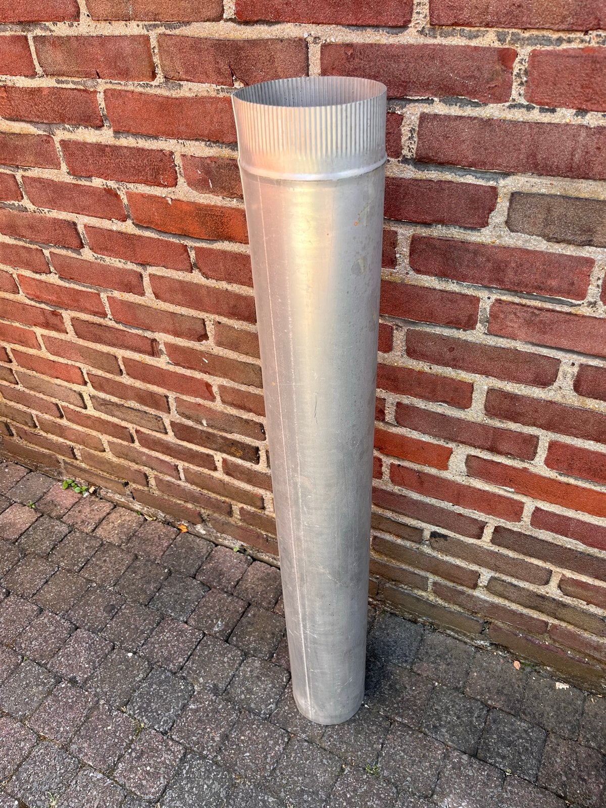 Metalen ventilatiebuis / afvoerbuis 130mm 100cm, Ophalen, Zo goed als nieuw, Ventilator en Afzuiger