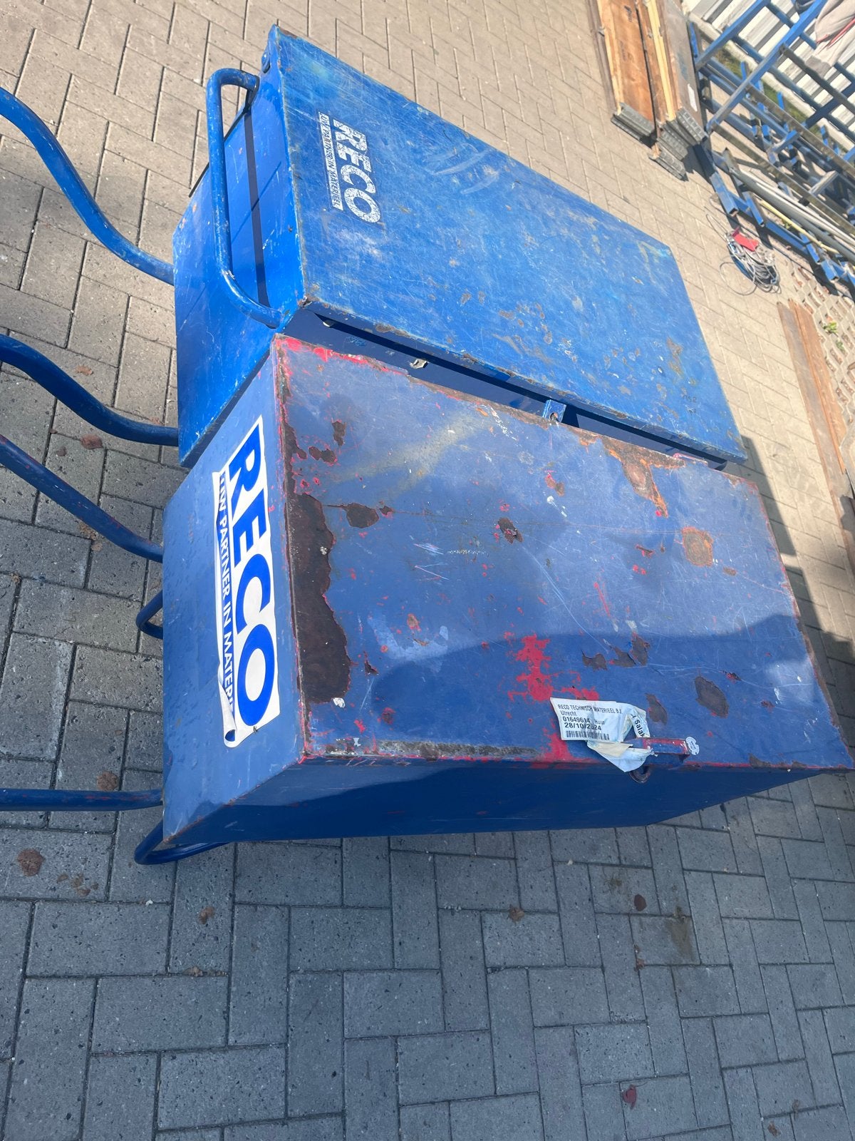 Matador materiaalkruiwagen, Ophalen, Gebruikt, Handmatig, Tweewielig