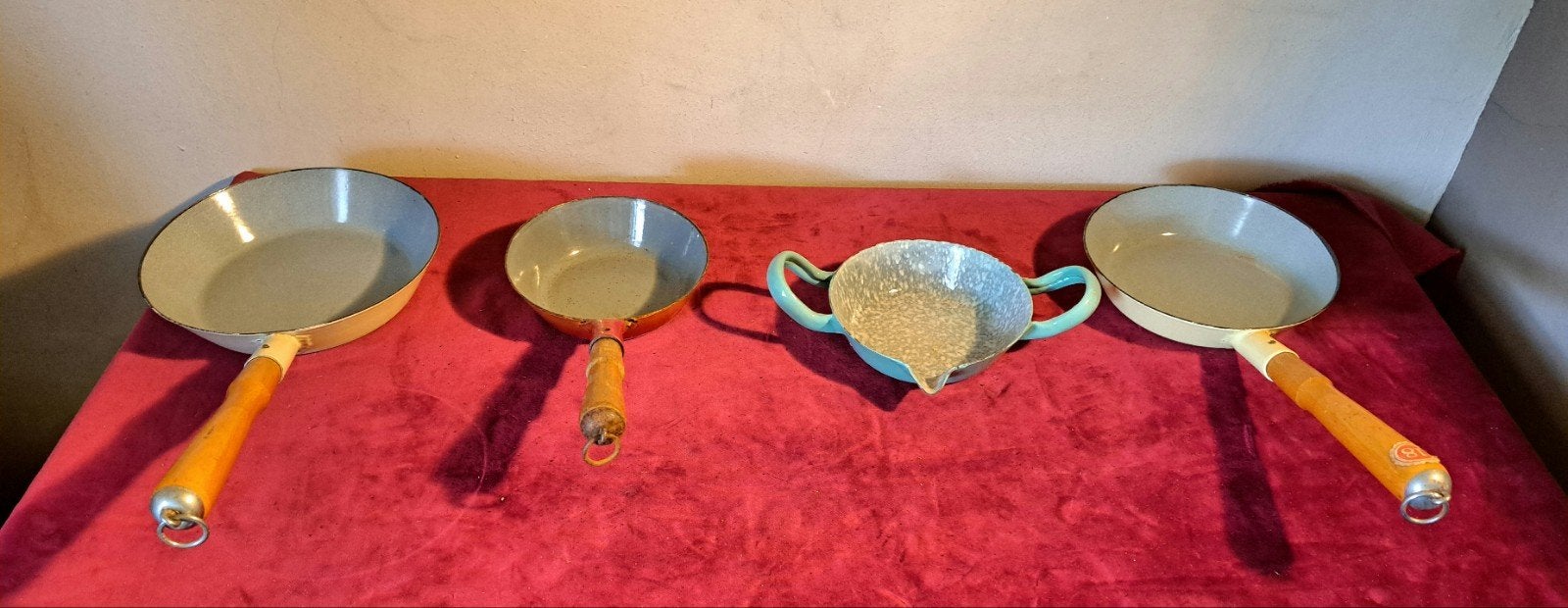 pan pannentjes gietijzeren braadpannentjes decoratie, Ophalen of Verzenden
