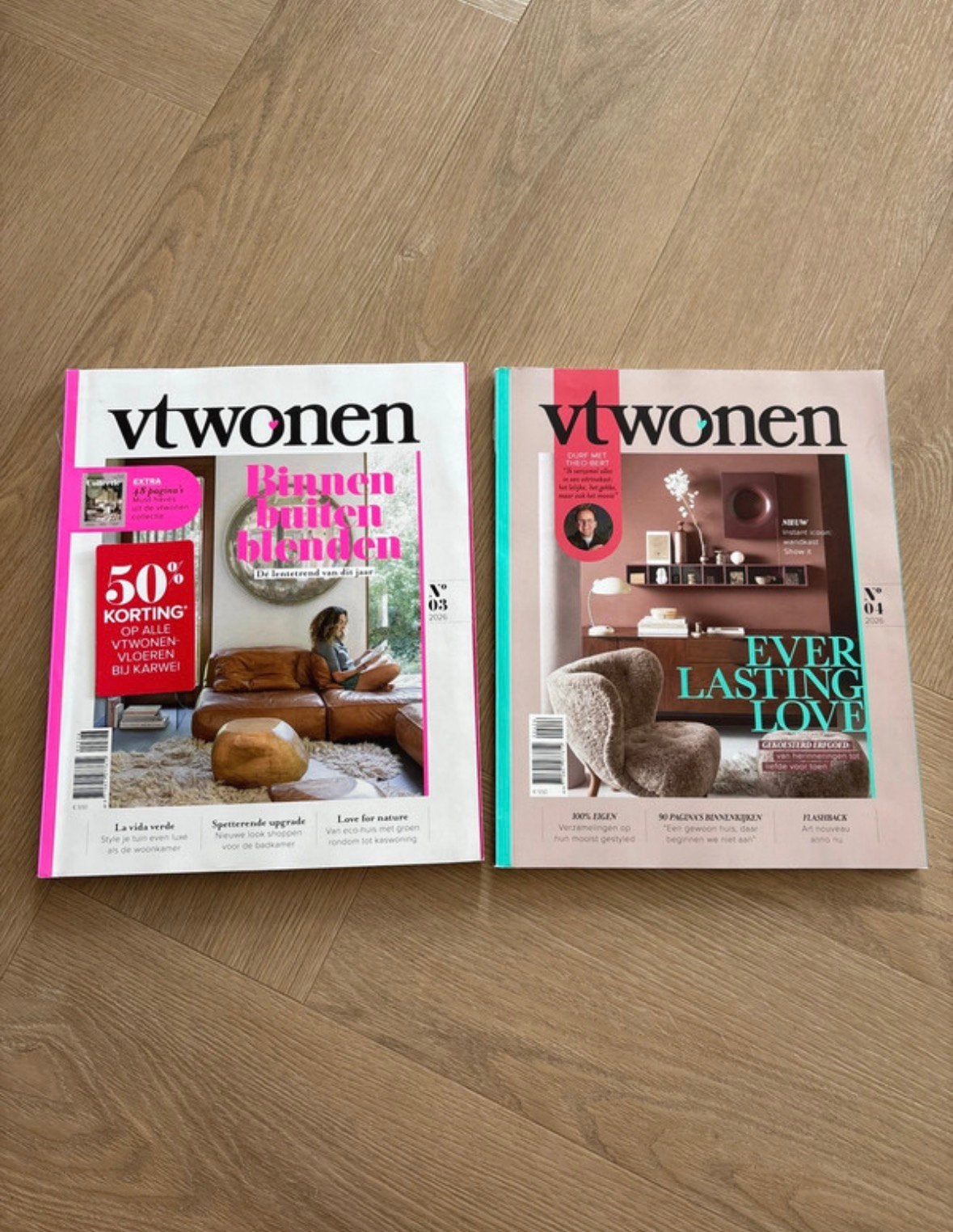 Vtwonen 2026 nummer 3 en 4, Ophalen of Verzenden, Zo goed als nieuw
