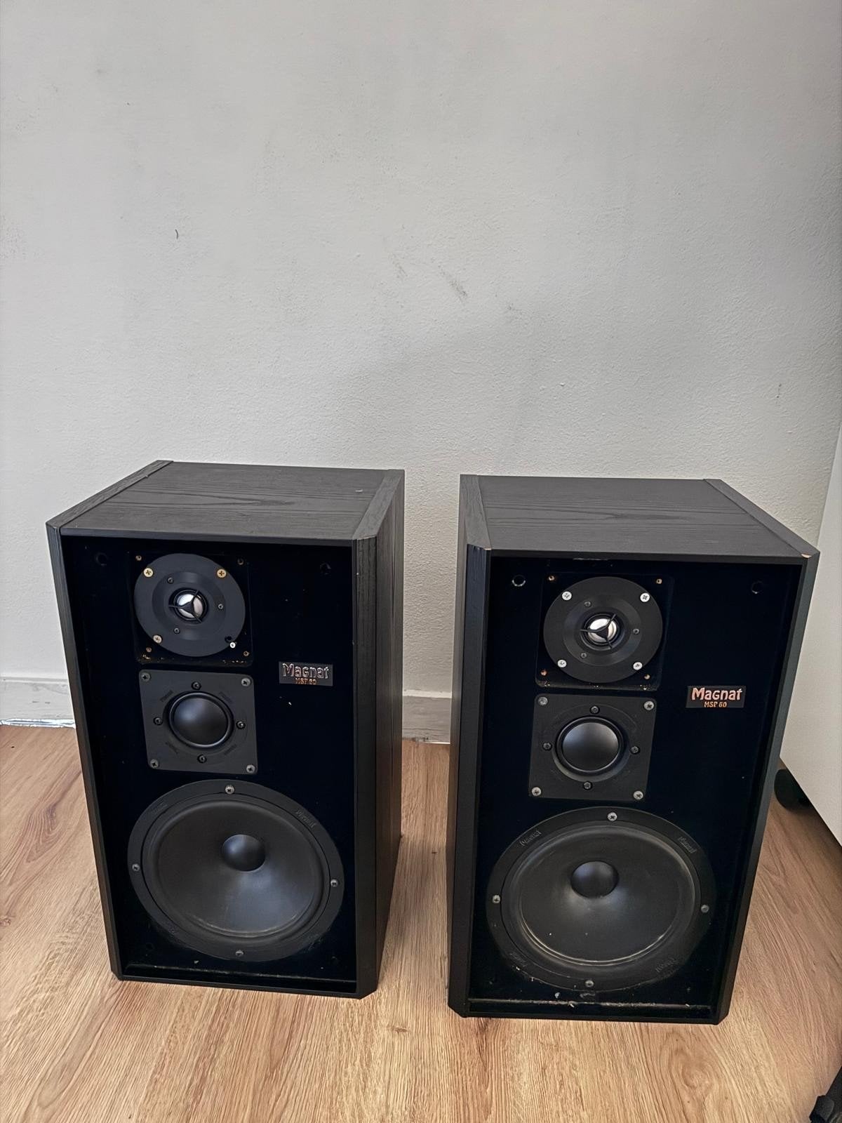 Magnat MSP 60 Luidspekers boxen - Vintage Hifi Geluid, Ophalen, Vloerstaande luidspreker, Gebruikt, Magnat
