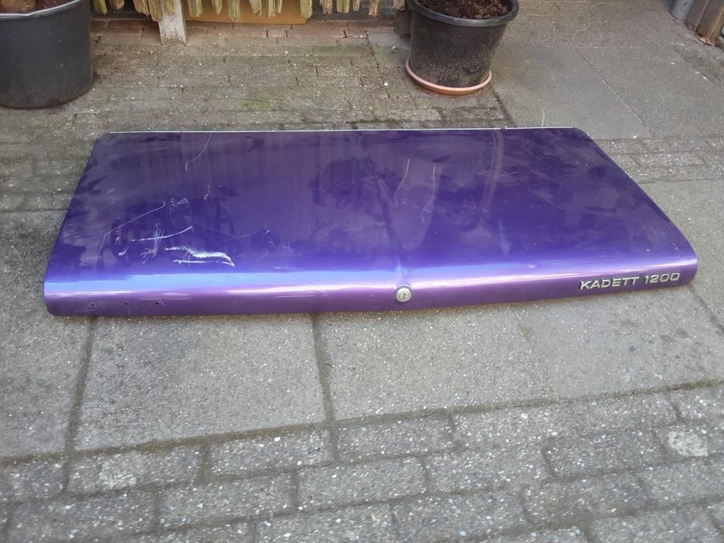 Zeer nette roest en deukvrije achterklep Opel kadett c sedan, Ophalen, Gebruikt, Achterklep, Opel