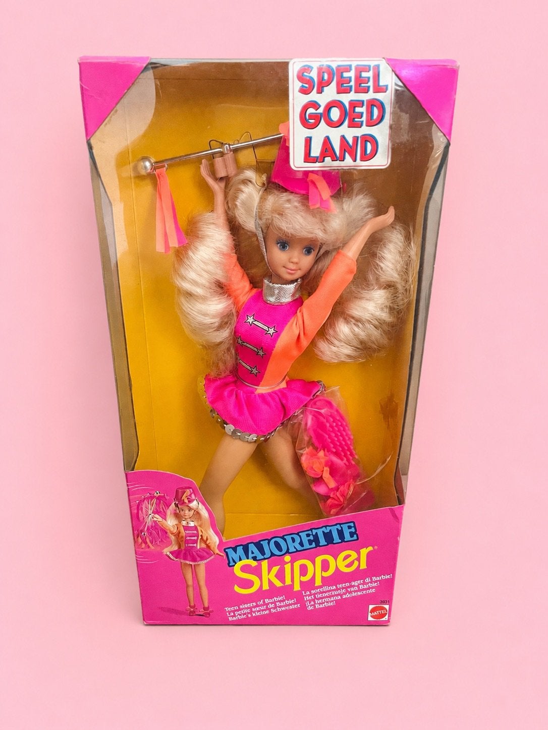 Vintage Skipper barbie Majorette 1992, Ophalen of Verzenden, Nieuw, Barbie