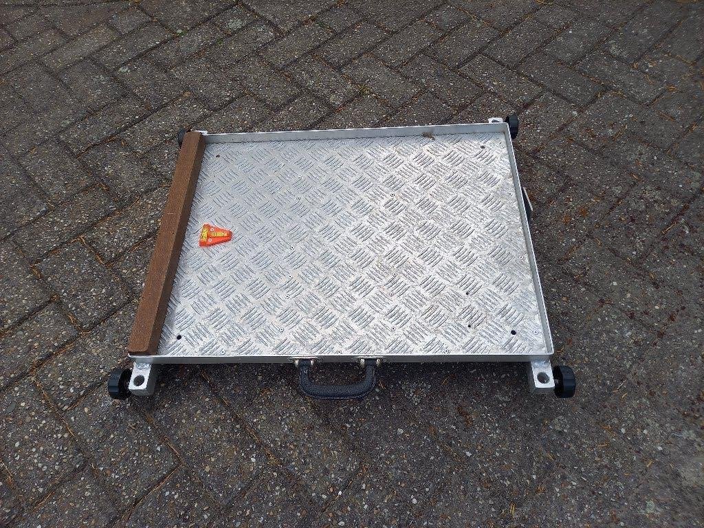aluminium vlonder voor viskist, Ophalen, Gebruikt, Koffer of Tas