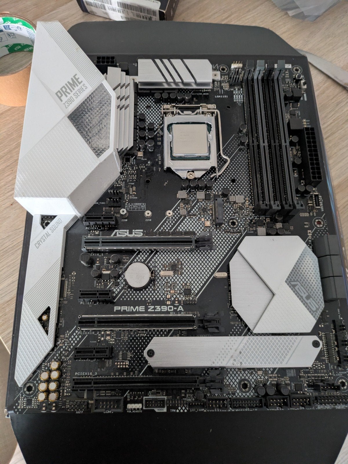 Intel Core i5 9600K Processor - Z390 Moederbord, Computers en Software, Moederborden, Gebruikt, LGA1151, DDR4, Ophalen of Verzenden