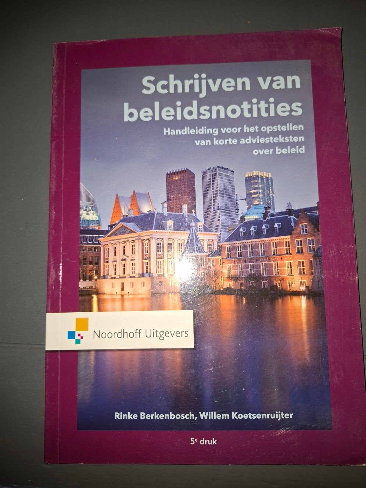 Rinke Berkenbosch - Schrijven van beleidsnotities, Boeken, Rinke Berkenbosch; Willem Koetsenruijter, Sociale wetenschap, Ophalen of Verzenden