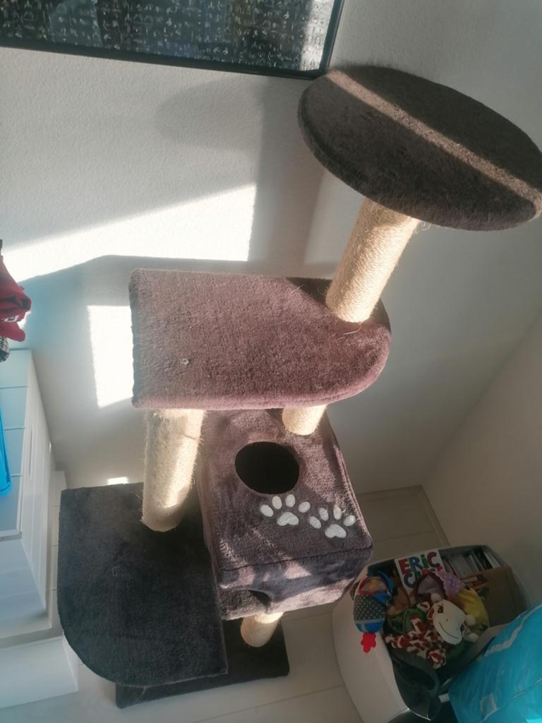 Grote krabpaal, Dieren en Toebehoren, Krabmeubelen, Ophalen, Gebruikt, Krabpaal