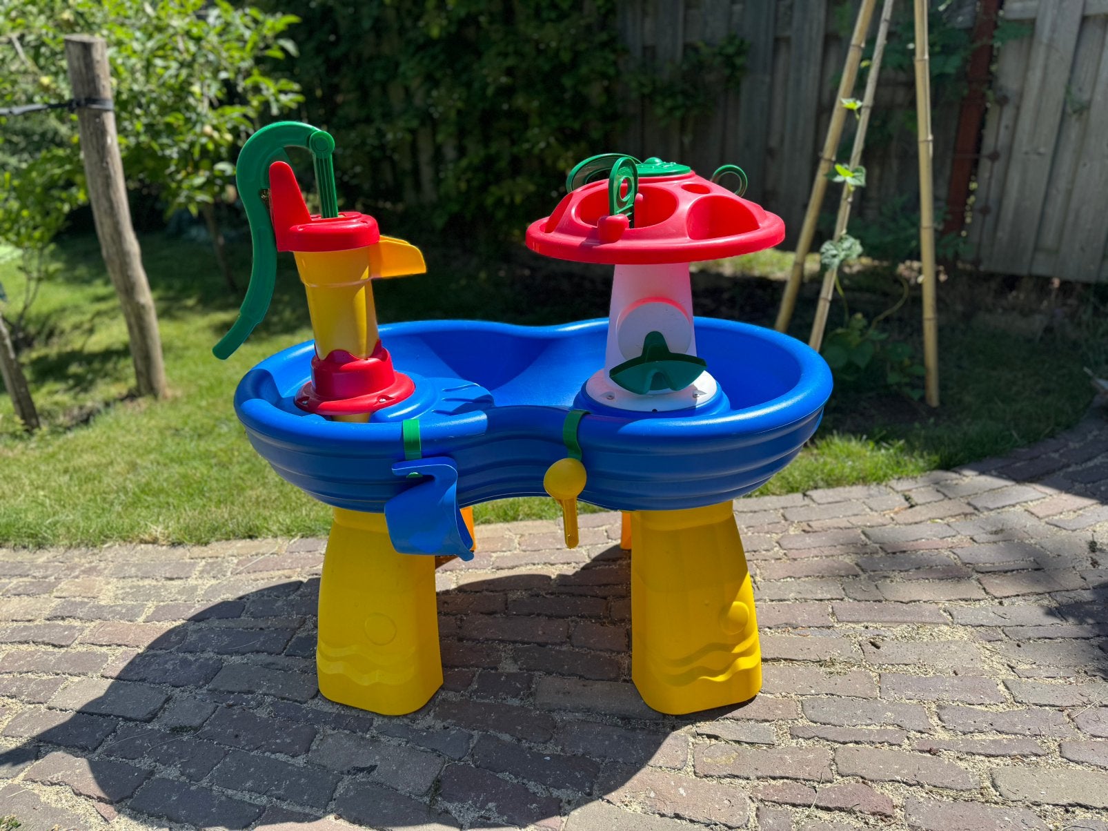 Aquaplay water speel set, Ophalen