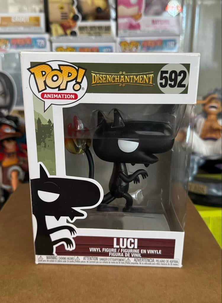 Luci 592 funko pop, Ophalen