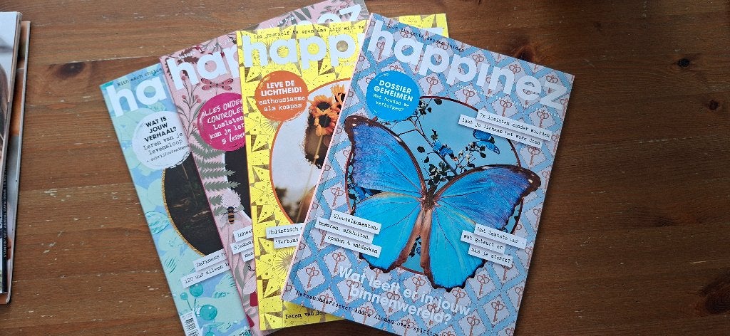 Happinez magazine, Ophalen of Verzenden, Zo goed als nieuw