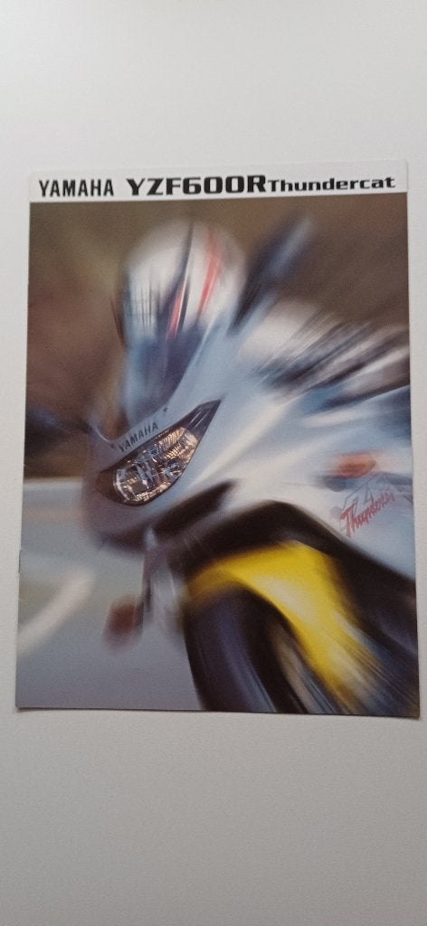 Originele folder Yamaha YZF 600 R Thundercat 1997, Ophalen of Verzenden, Yamaha