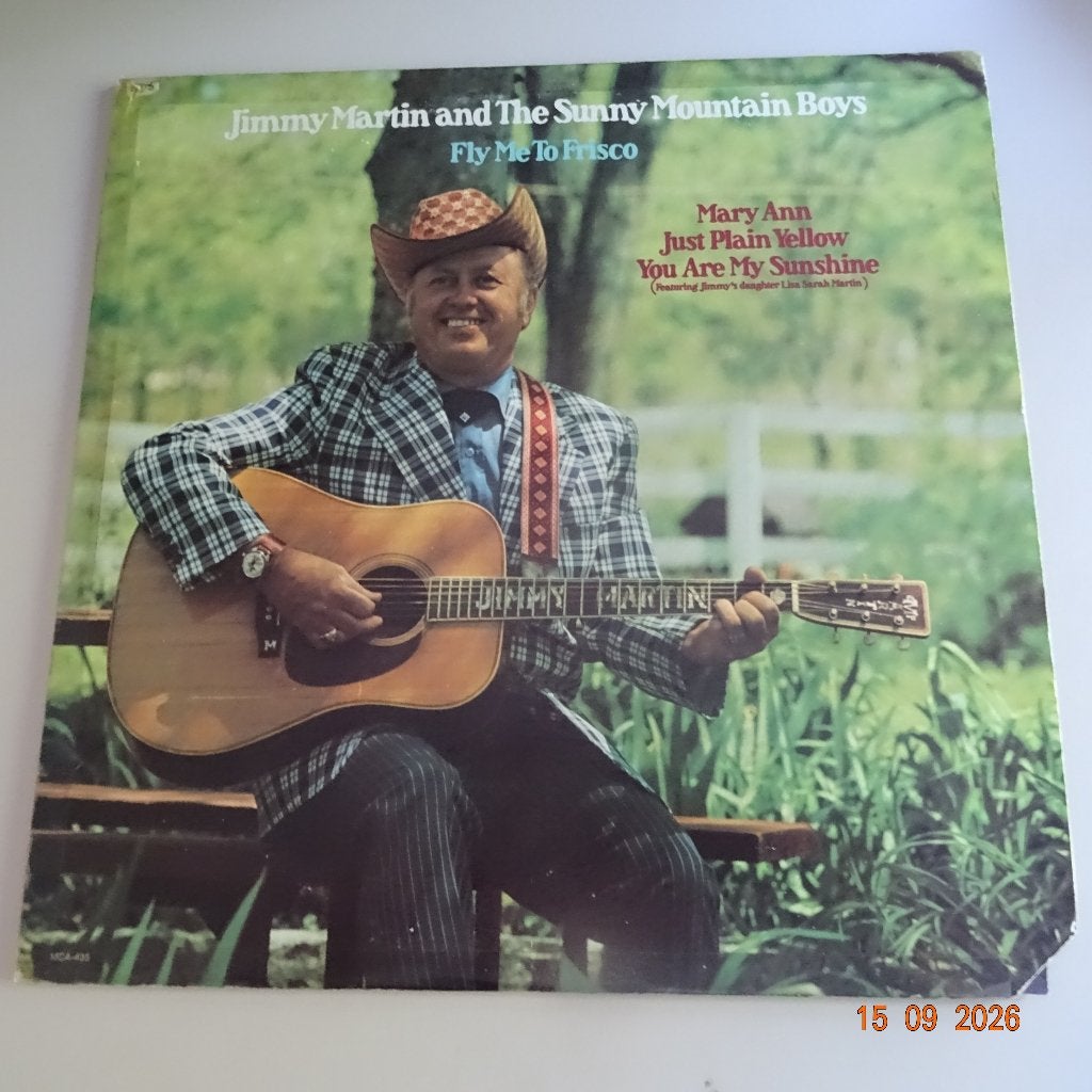 Jimmy Martin And The Sunny Mountain Boys – Fly Me To Frisco, LP, Gebruikt, Verzenden, 12 inch
