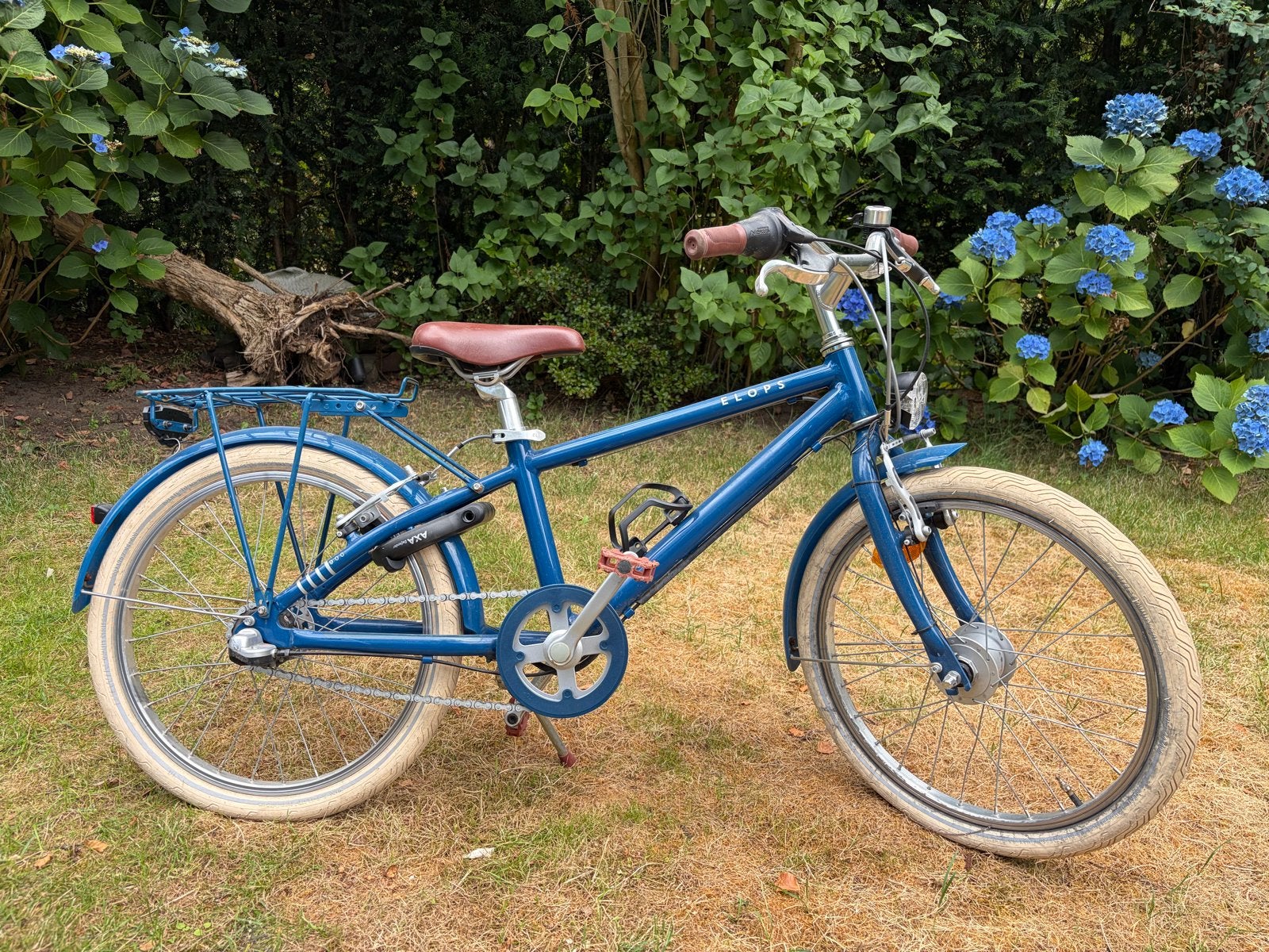 Nette jongensfiets met Shimano Nexus 3 en AXA slot, Velgrem, Versnellingen, 49 tot 53 cm, Zo goed als nieuw