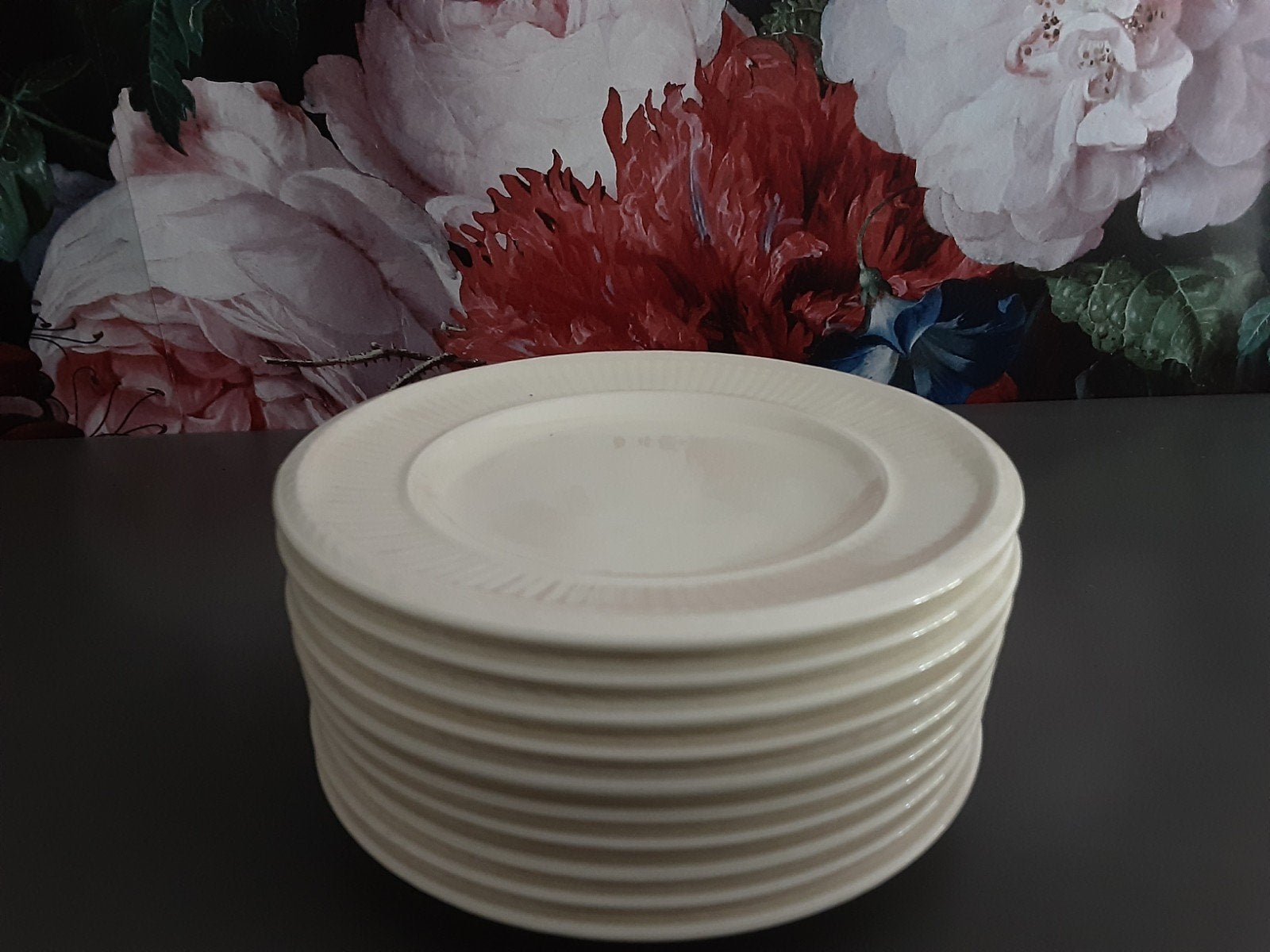 wedgwood Edme gebaksbordjes 16cm in Nieuwstaat, Ophalen, Zo goed als nieuw, Aardewerk, Overige typen