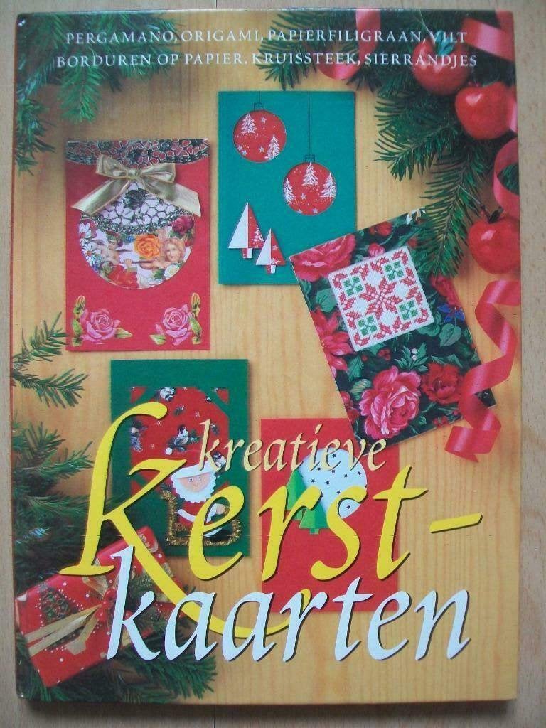 Kreatieve kerstkaarten - pergamano origami papierfiligraan, Ophalen of Verzenden, Zo goed als nieuw
