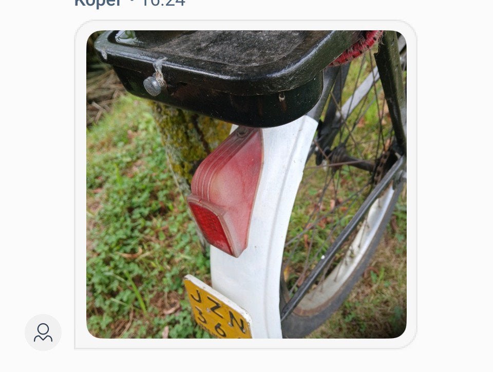 Gezocht: gereedschapsbakje + origin achterlicht Franse Solex, Ophalen, Gebruikt, Overige typen, Overige merken