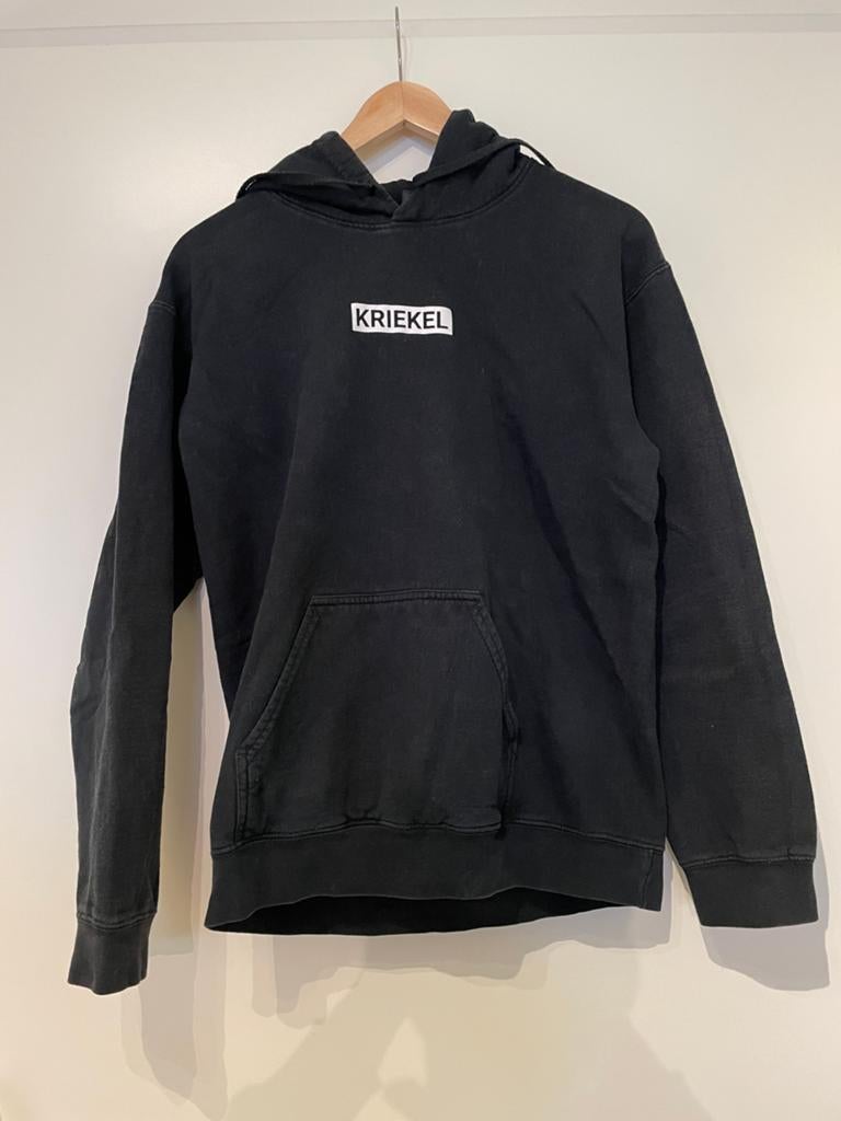 Zwarte Kriekel Hoodie - Maat S/M, Ophalen of Verzenden, Gedragen, Maat 46 (S) of kleiner, Zwart