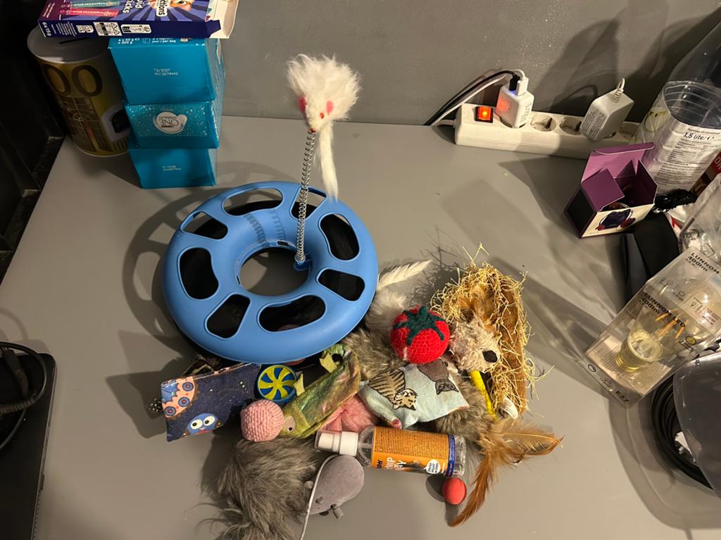 Kattenspeelgoed alles mag weg, Dieren en Toebehoren, Kattenspeelgoed, Ophalen of Verzenden