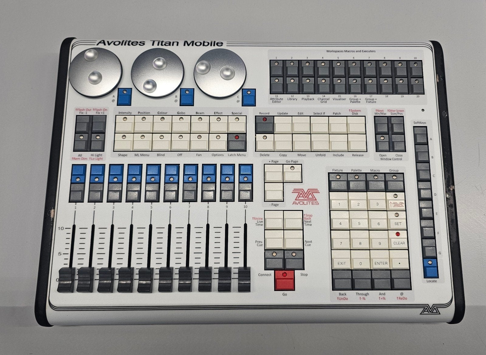 Avolites Titan mobile, Ophalen of Verzenden, Gebruikt, Licht