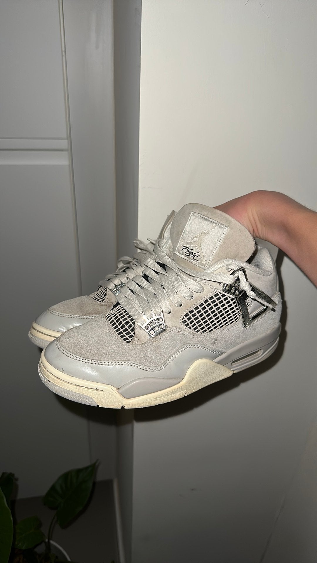 Jordan 4 frozen moments maat 38,5, Ophalen of Verzenden, Gedragen, Overige kleuren, Sportschoenen